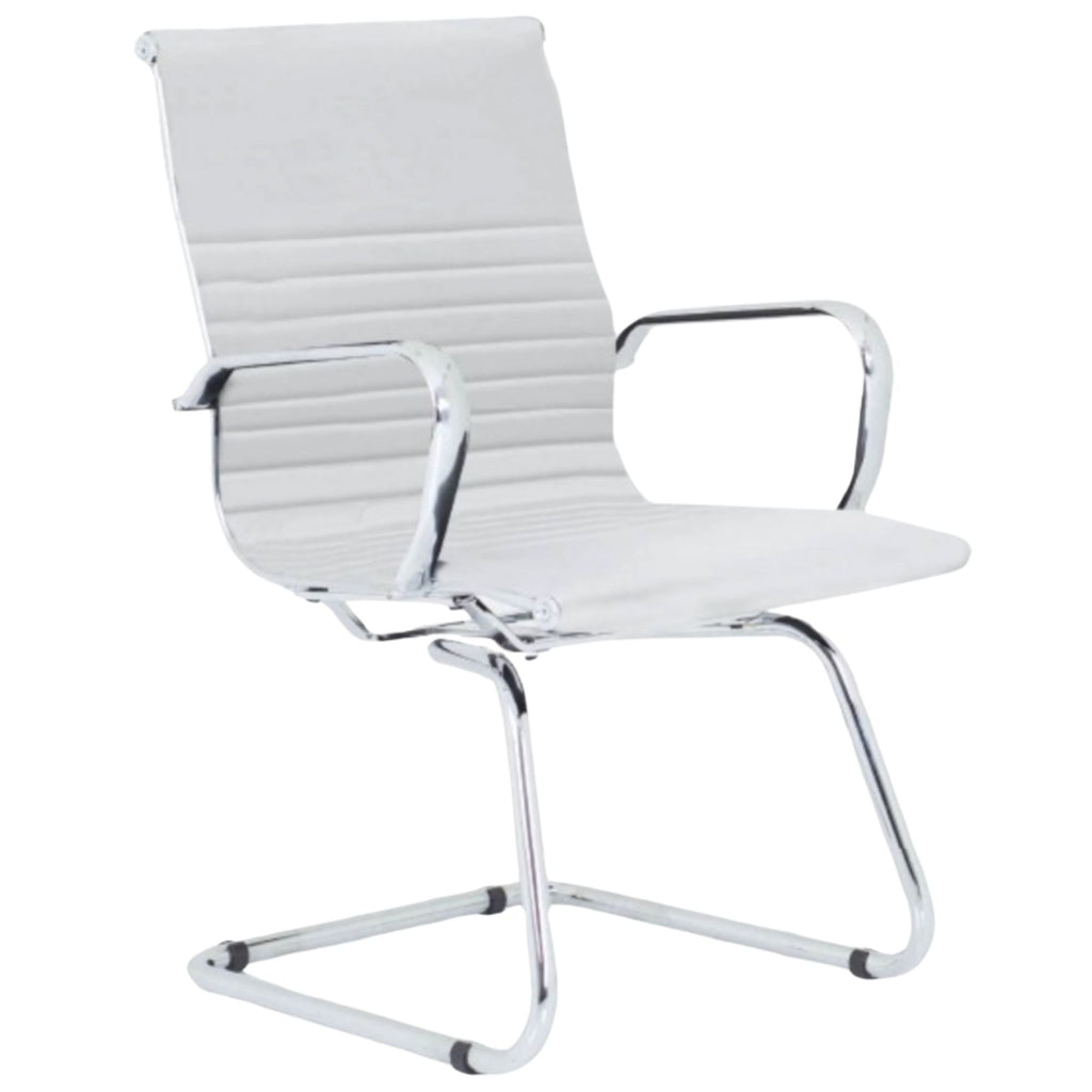 Cantilever Meeting Chair | Bonded Leather