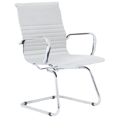 Cantilever Meeting Chair | Bonded Leather