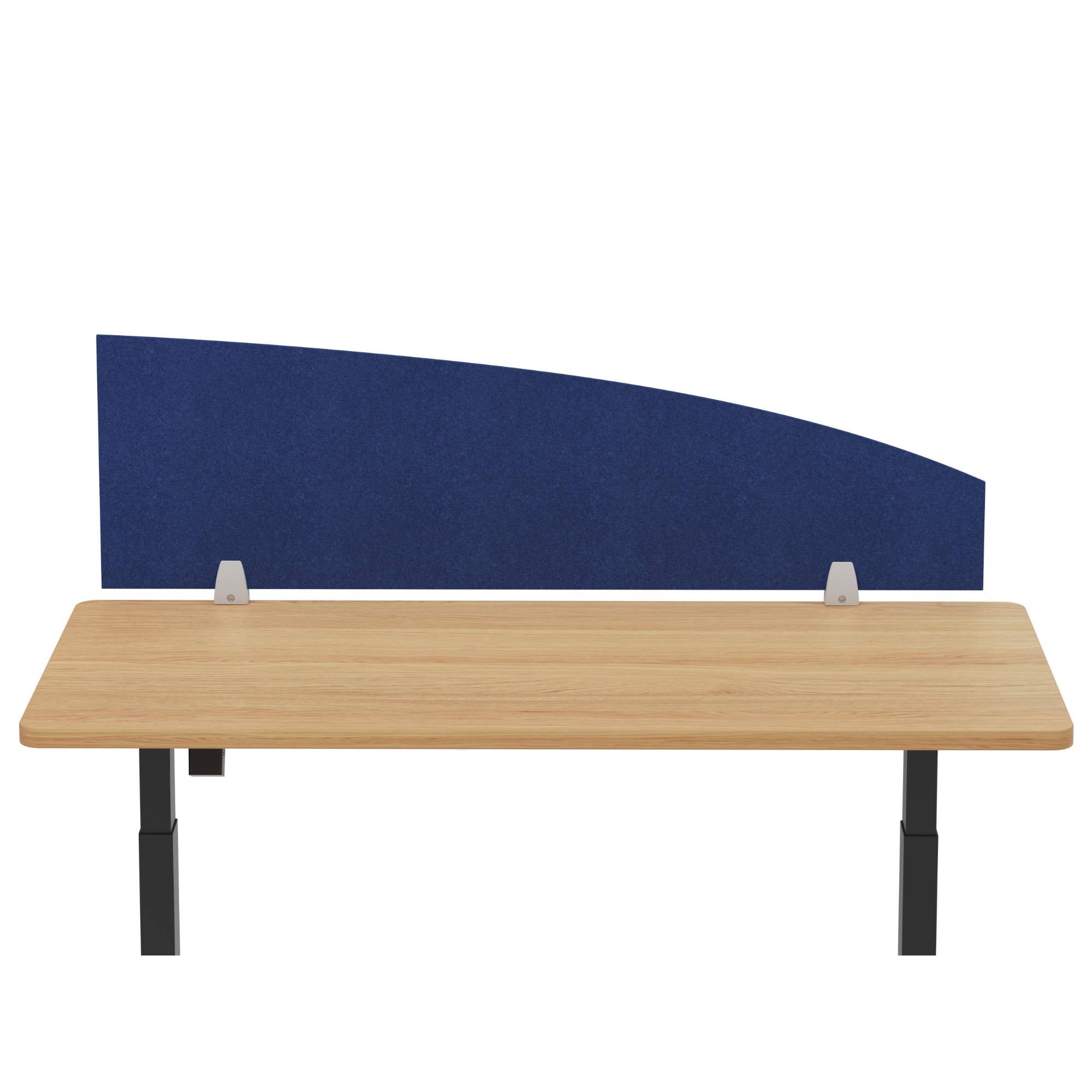 Curved Desk Partition