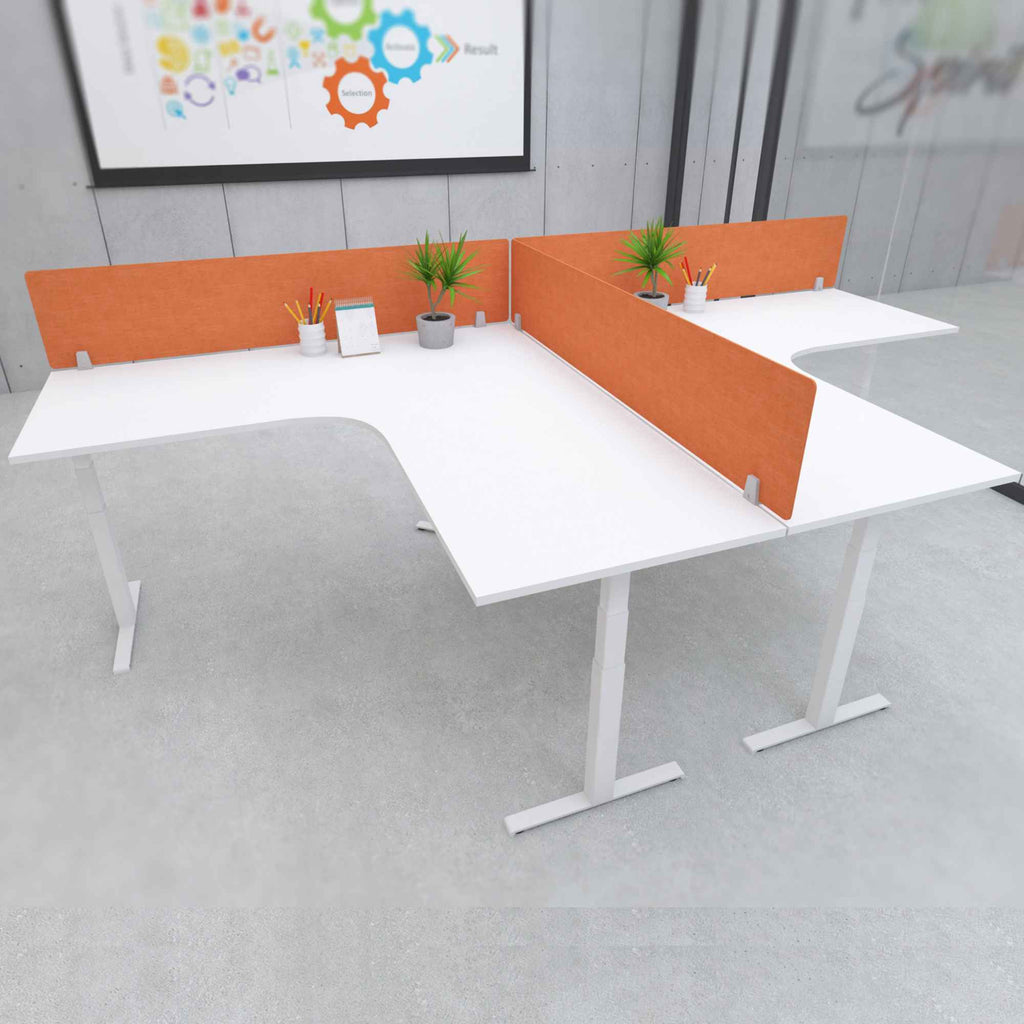 Desk Divider Privacy Panel & Brackets